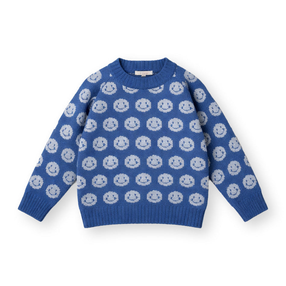 FLIINK - BON CASHMERE EMOJI PULLOVER