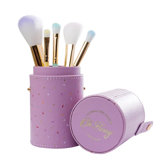 Oh Flossy - 5 stk Rainbow make-up børster