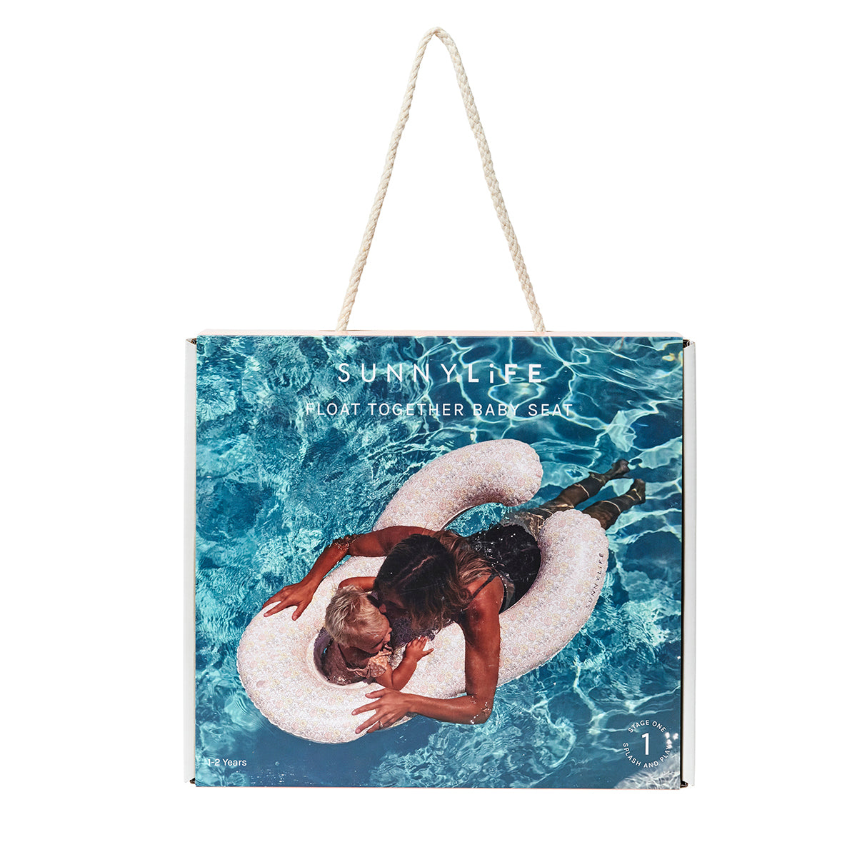 Badering - Float Together Baby Seat EU -  Into the Garden
