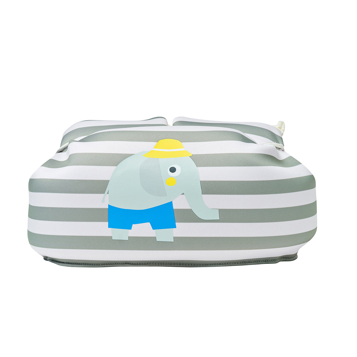 Svømmevest med vinger 3-6 - Eli the Elephant Green Stripe