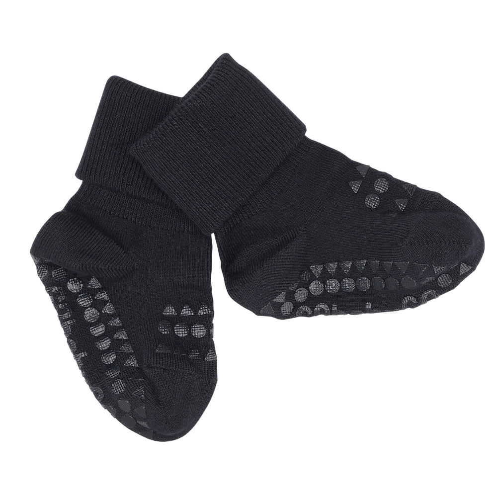 Skridsikre Strømper Bambus - Dark Blue