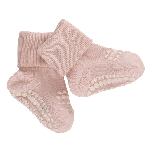 Skridsikre Strømper Bambus Soft Pink