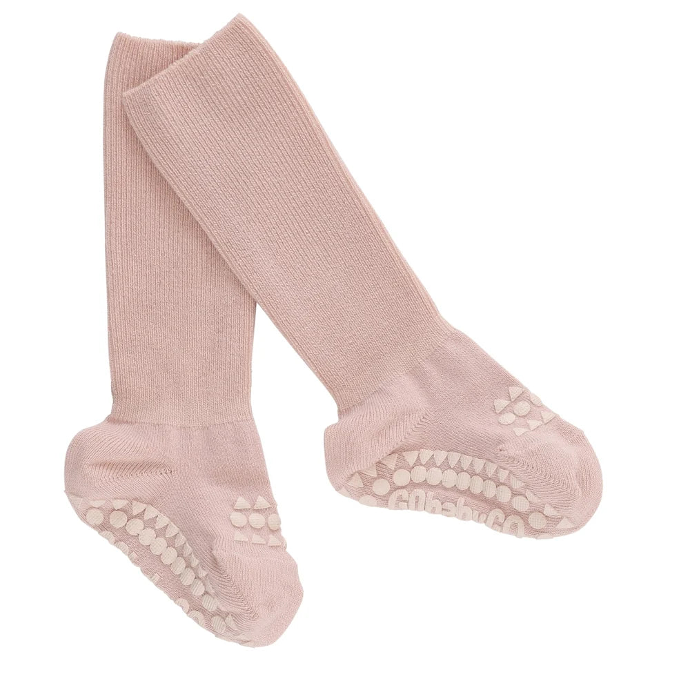 Skridsikre Strømper Bambus Soft Pink