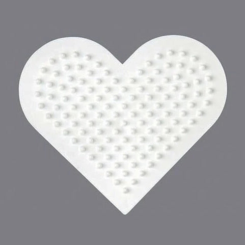 HAMA perleplade hjerte lille 8,5x7,5cm