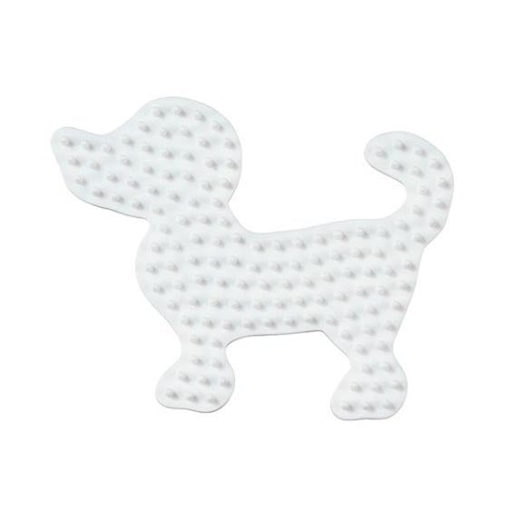 HAMA  perleplade midi - hund lille 7,5x9,5cm