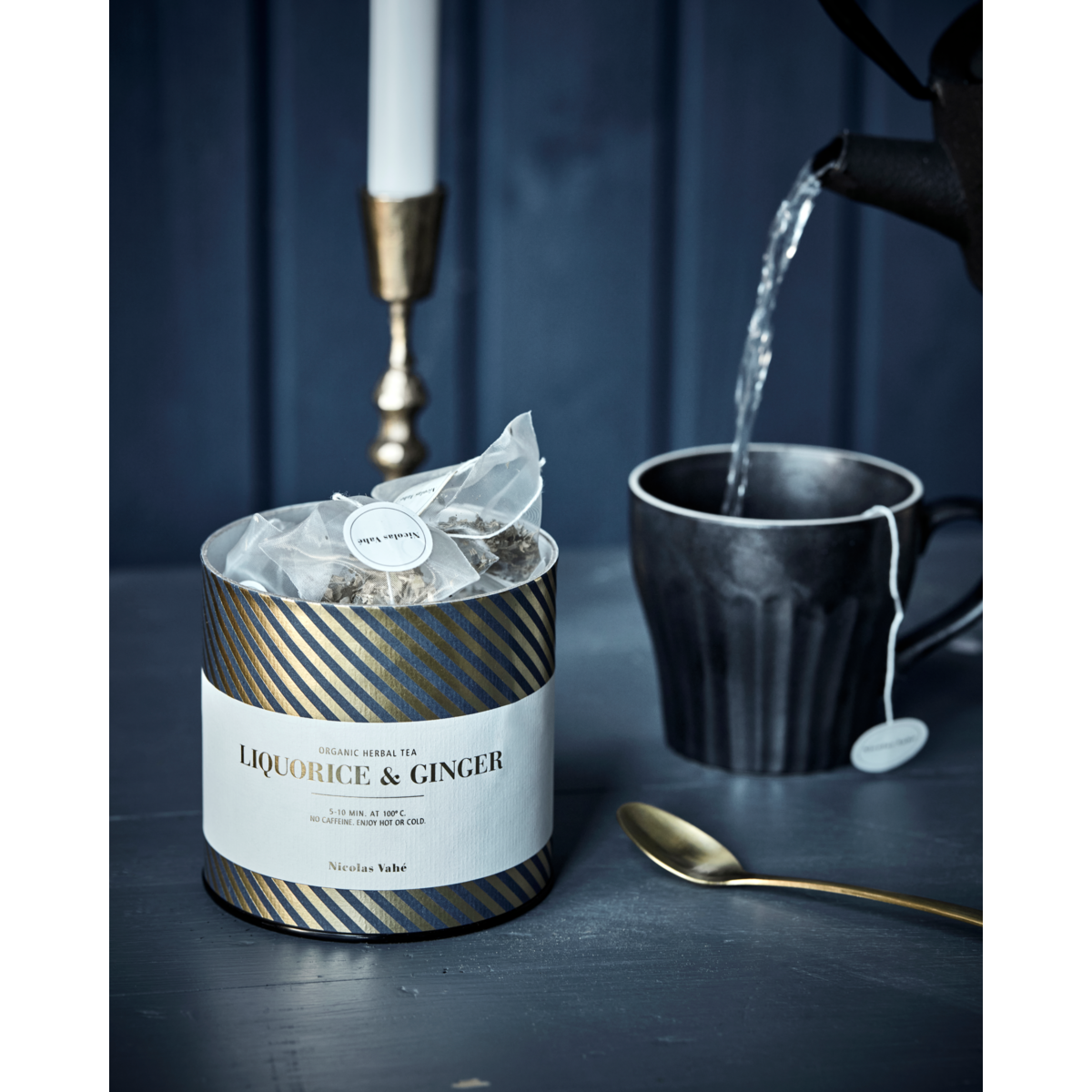 Herbal tea, organic, Liquorice & ginger, 30 g