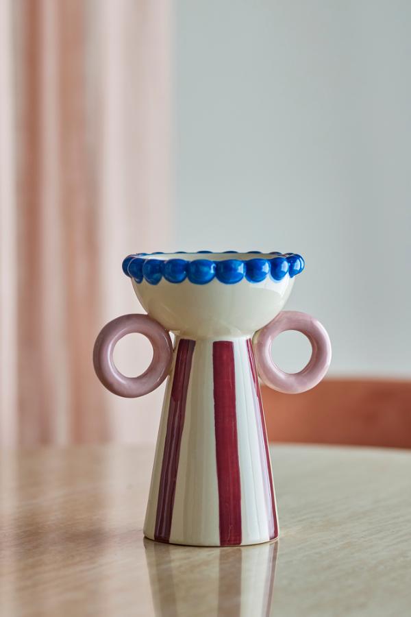 Hyldia Vase - Multifarvet - Stentøj