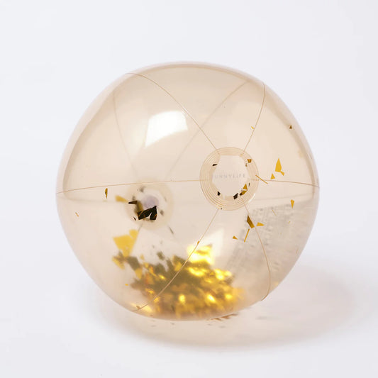 Badebold - Inflatable Beach Ball Disco Gold