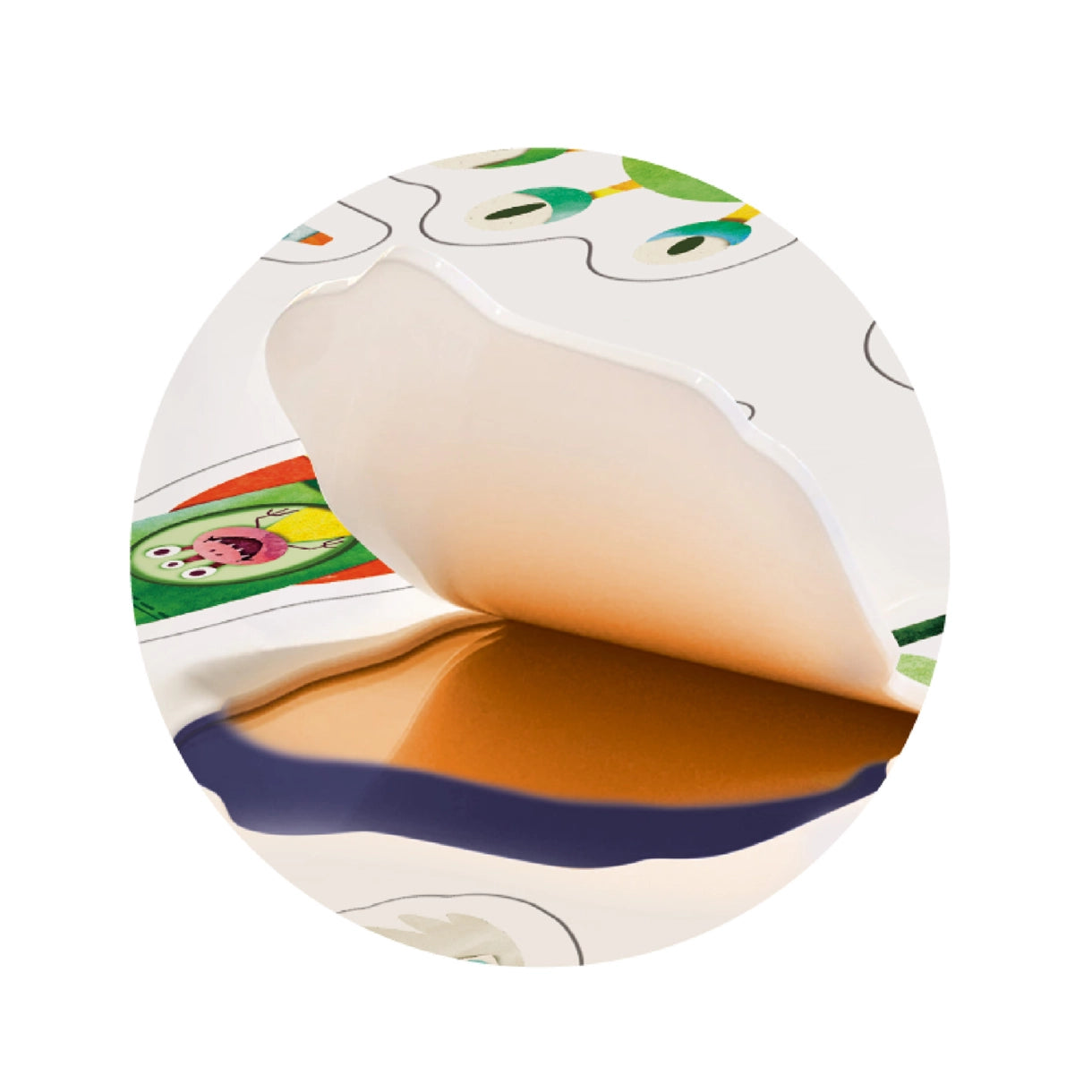 Jelly Stickers 38 stk - Flytbare - Astronaut