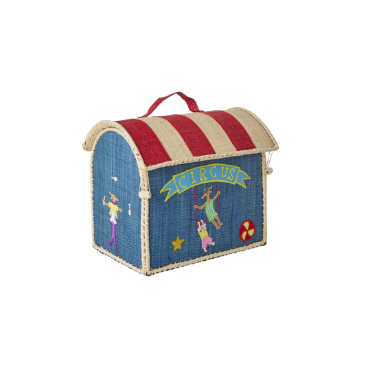 Raffia Kids Bag - Circus Theme