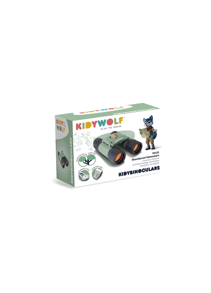 KIDYBINOCULARS - Shockproof Binoculars - Green