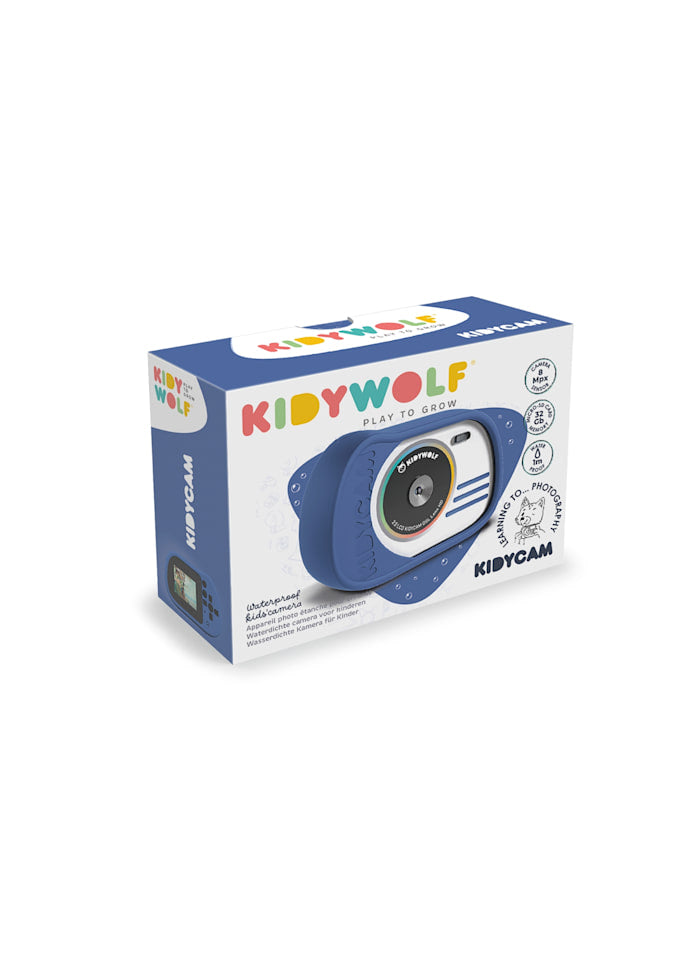 KIDYCAM - WATERPROOF - BLÅ
