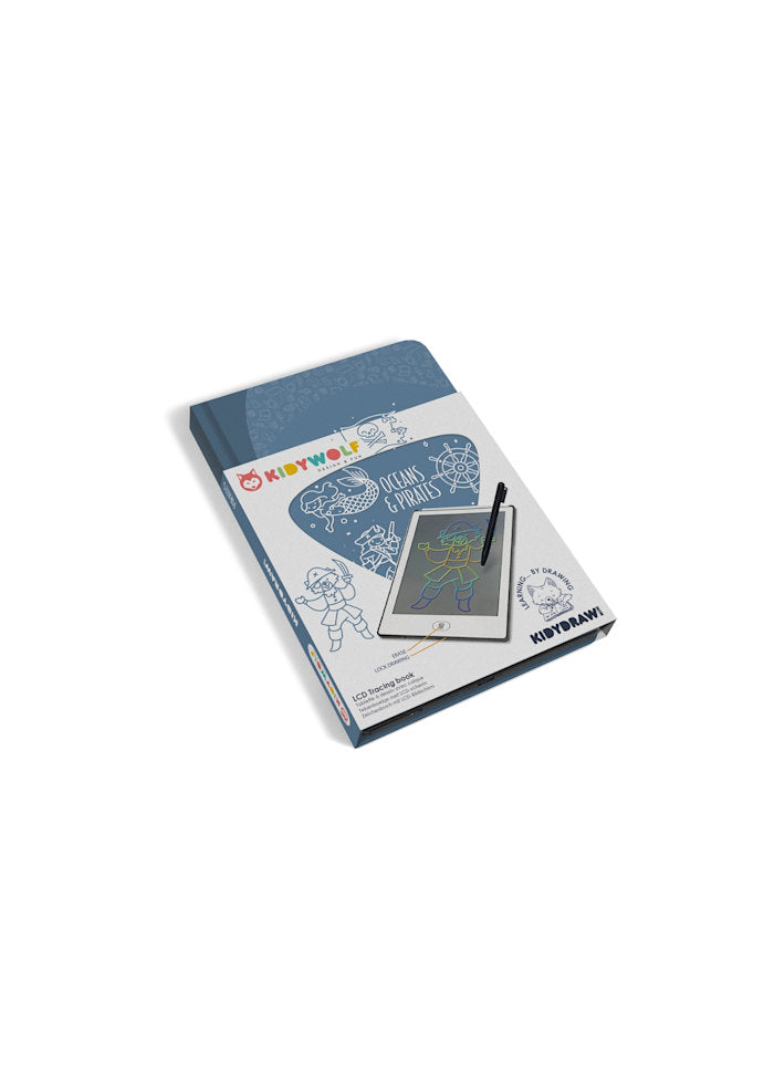 KIDYDRAW MINI - Sketchbook with LCD screen - Oceans and Pirates