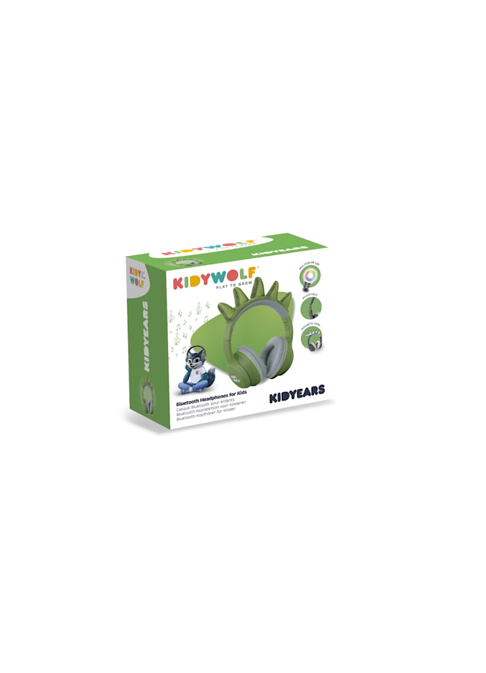 KIDYEARS - Bluetooth headphone magnetic - Dinosaur