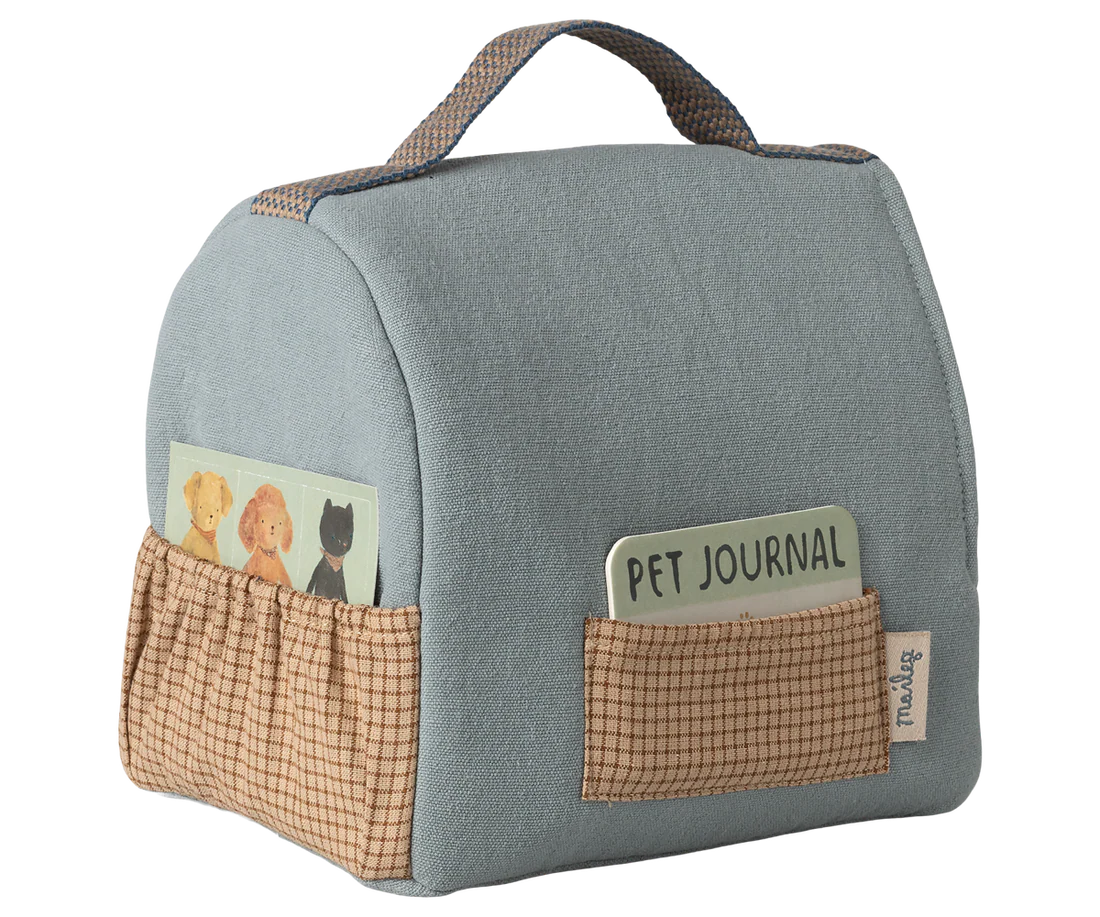 Maileg - Kæledyrtaske - Lille - Blå