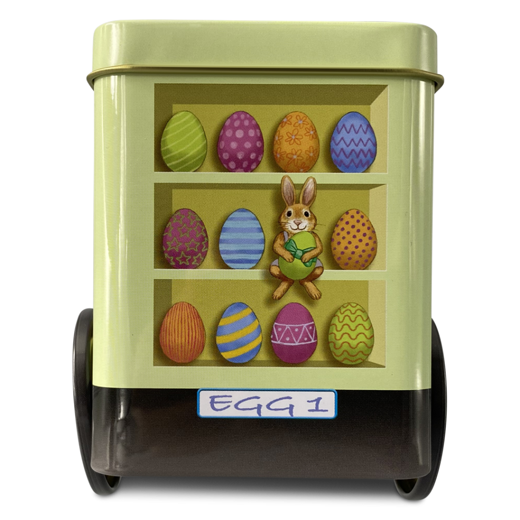 Kagedåse Påskehare lastbil