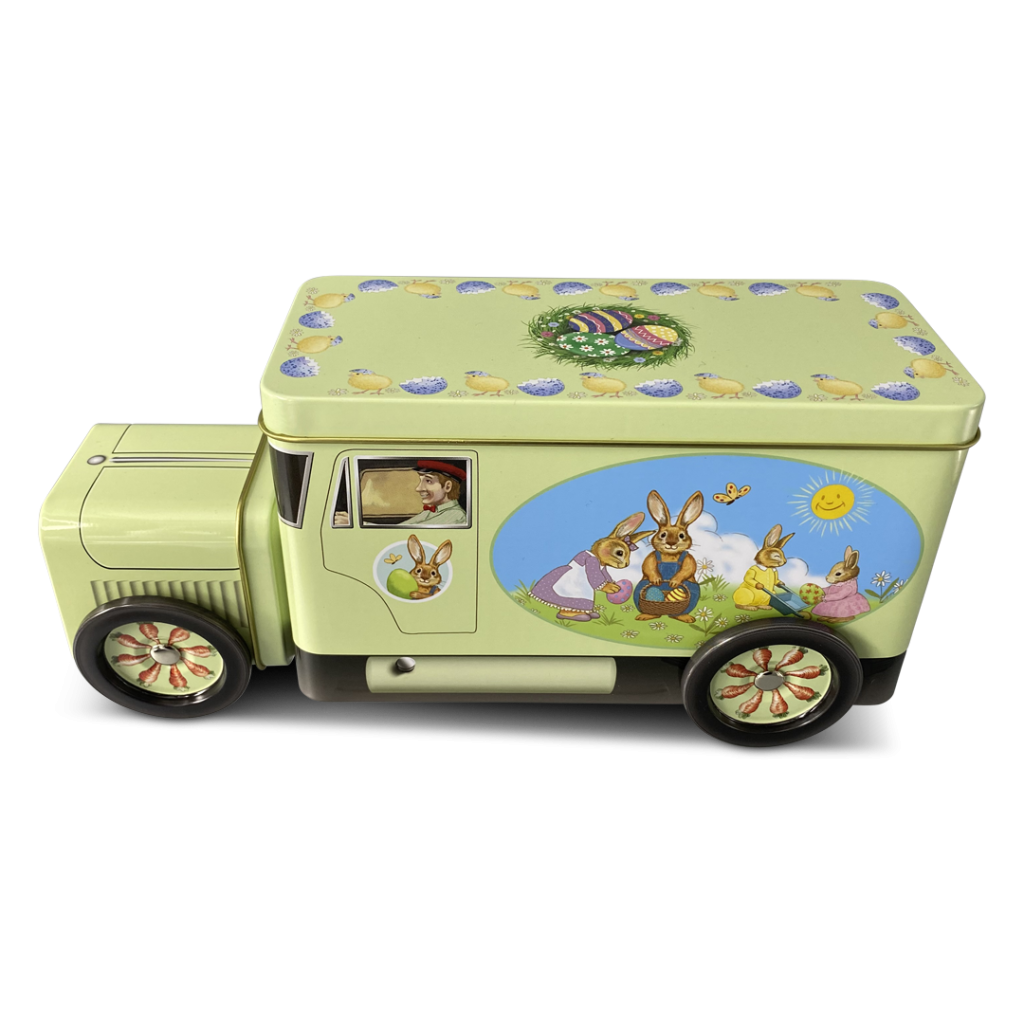 Kagedåse Påskehare lastbil