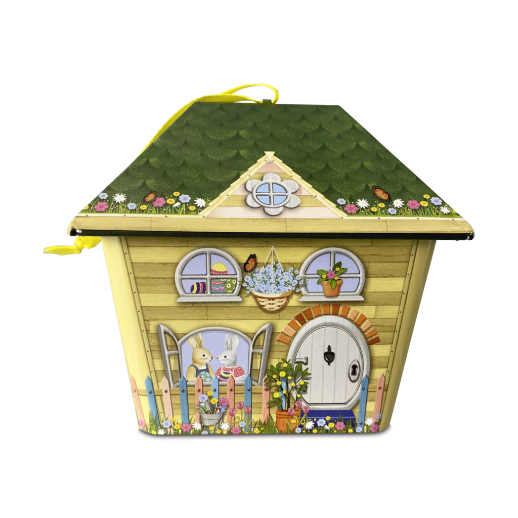 Kagedåse - påskeharens hus - grøn
