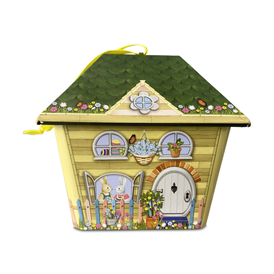 Kagedåse - påskeharens hus - grøn