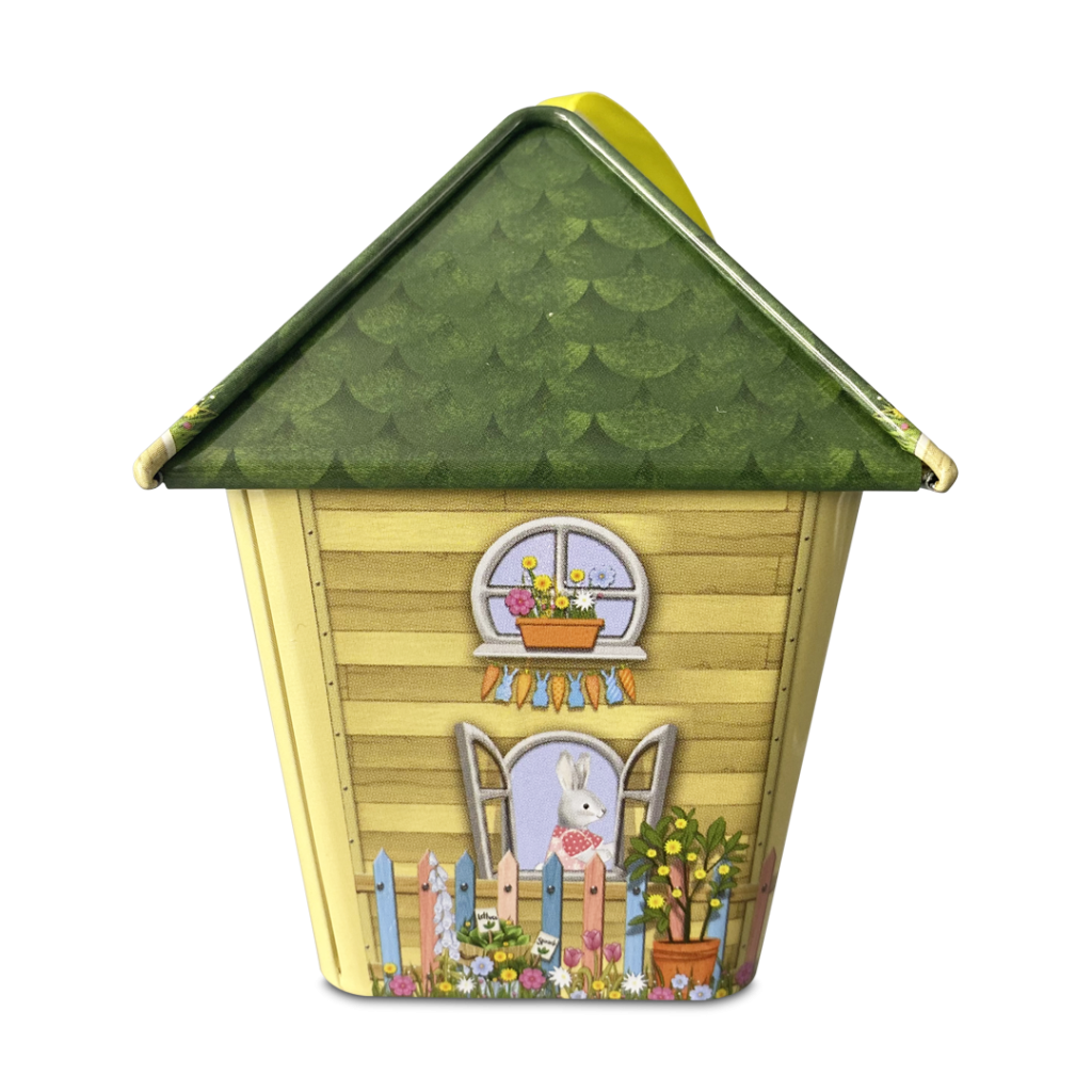 Kagedåse - påskeharens hus - grøn