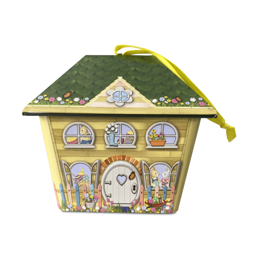 Kagedåse - påskeharens hus - grøn