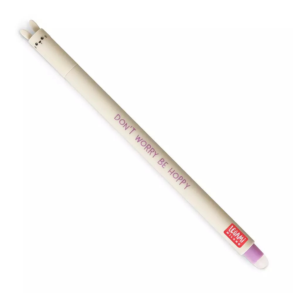 Kanin Viskelæderpen | Lilla Gelpen der Kan Viskes Ud | 0,7 mm