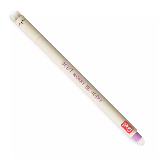 Kanin Viskelæderpen | Lilla Gelpen der Kan Viskes Ud | 0,7 mm