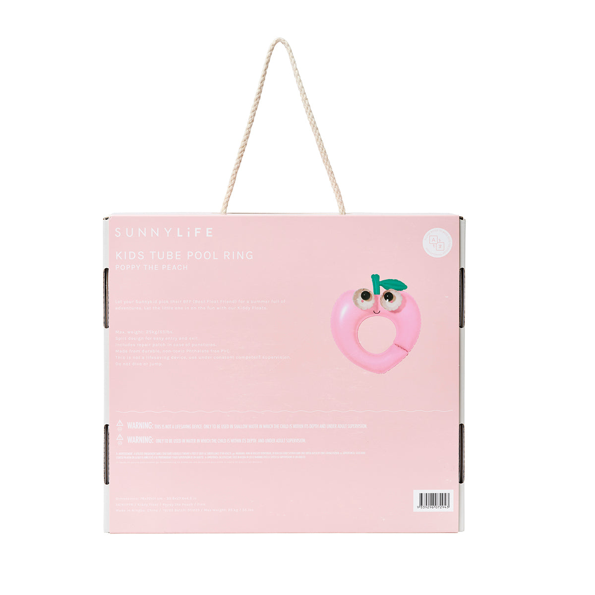 Oppustelige Badering - Poppy the Peach