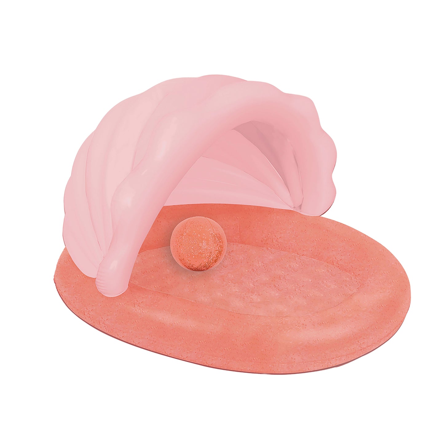 Badebassin - Kiddy Pool Shell Neon Coral