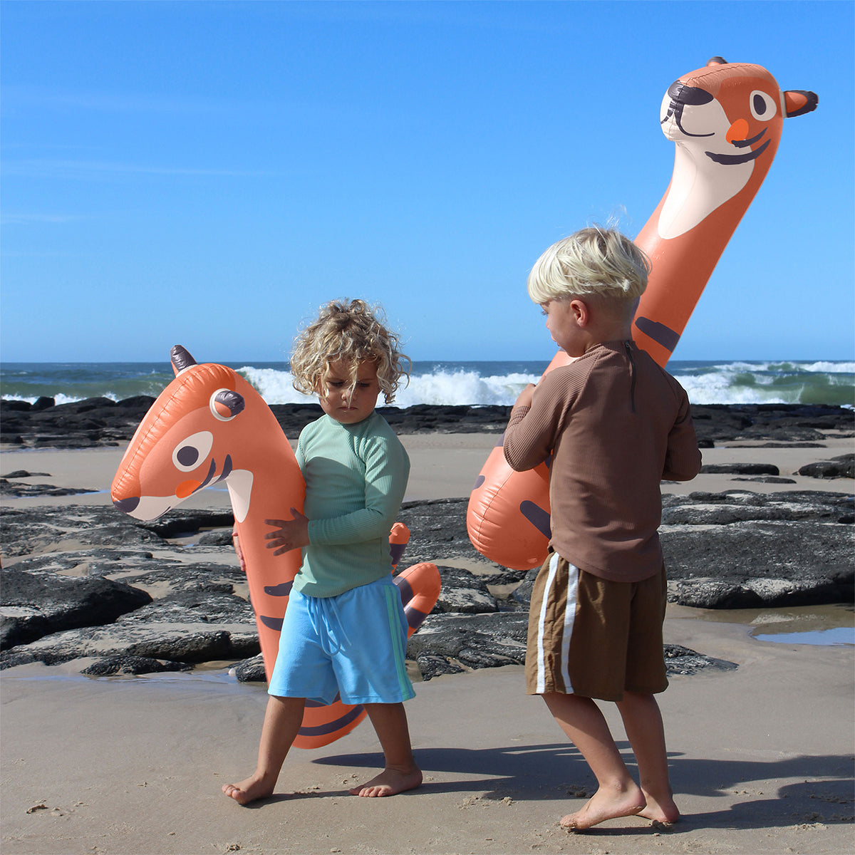 Kids Inflatable Noodle - Tino the Tiger Set of 2