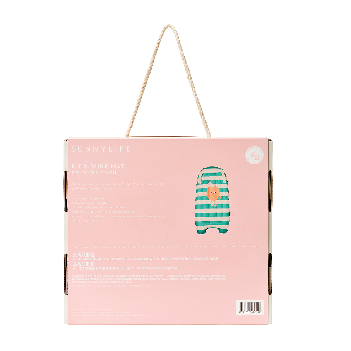 Kids Surf Mat - Poppy the Peach