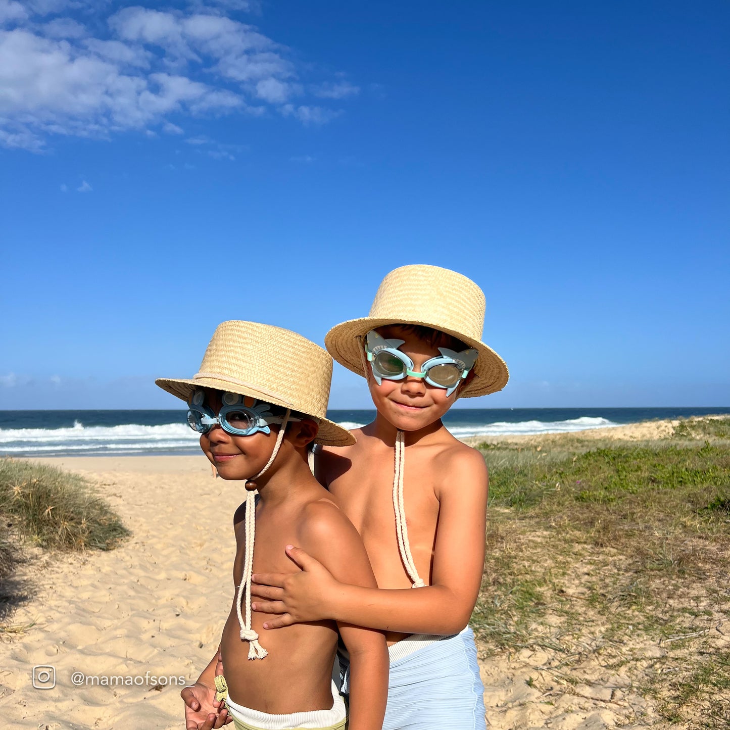 Svømmebriller - Kids Swim Goggles - Salty the Shark Aqua