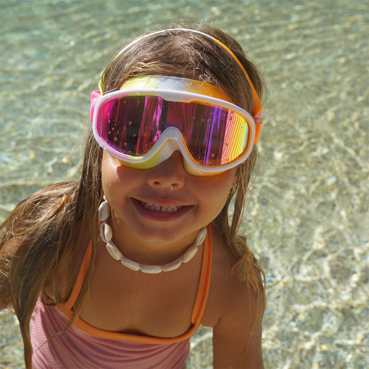 Svømmebriller - Kids Swim Mask - Poppy the Peach