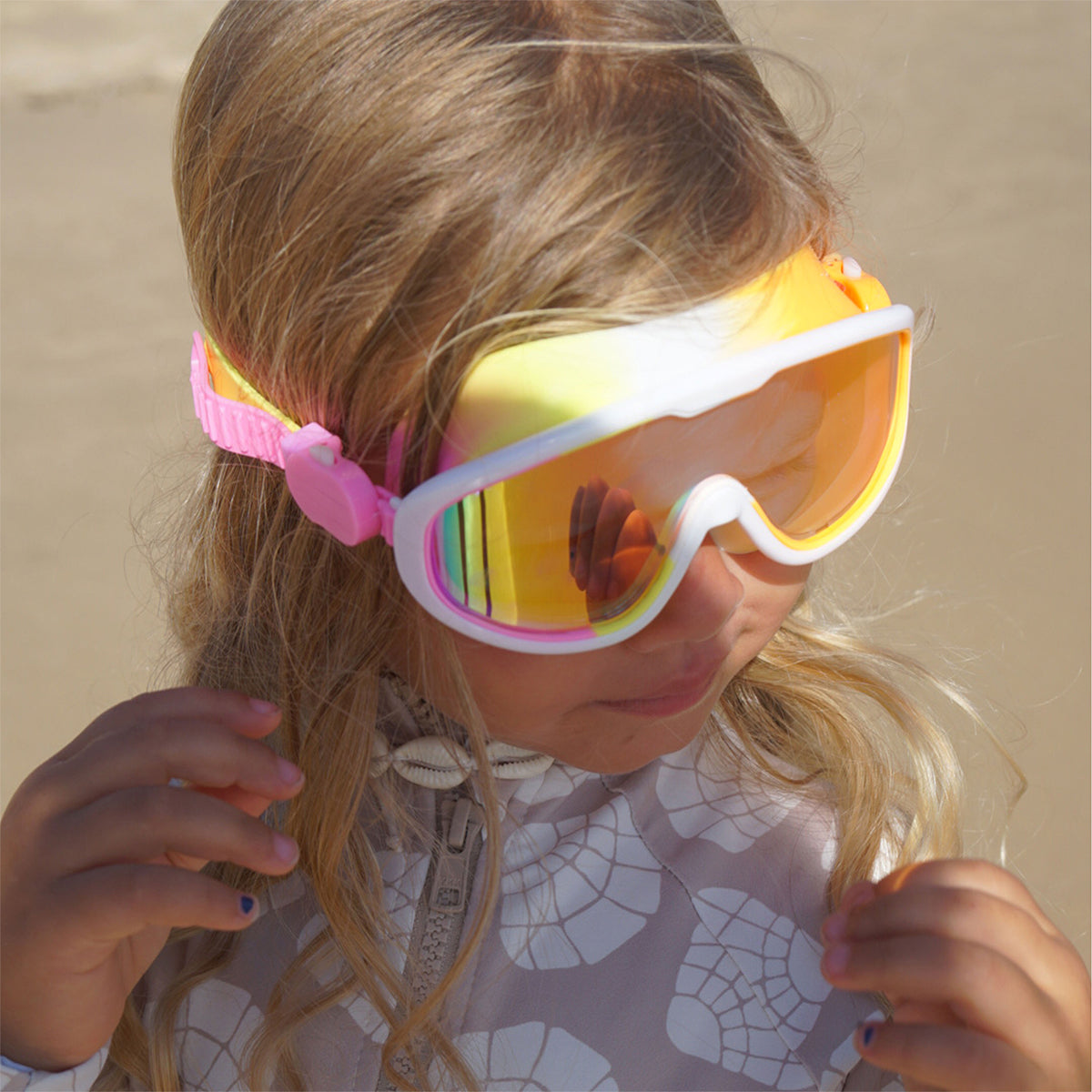 Svømmebriller - Kids Swim Mask - Poppy the Peach