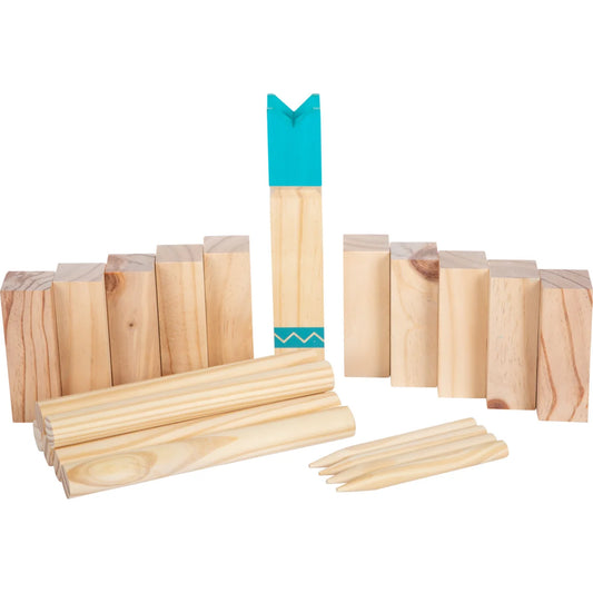Kubb Vikingespil m pose