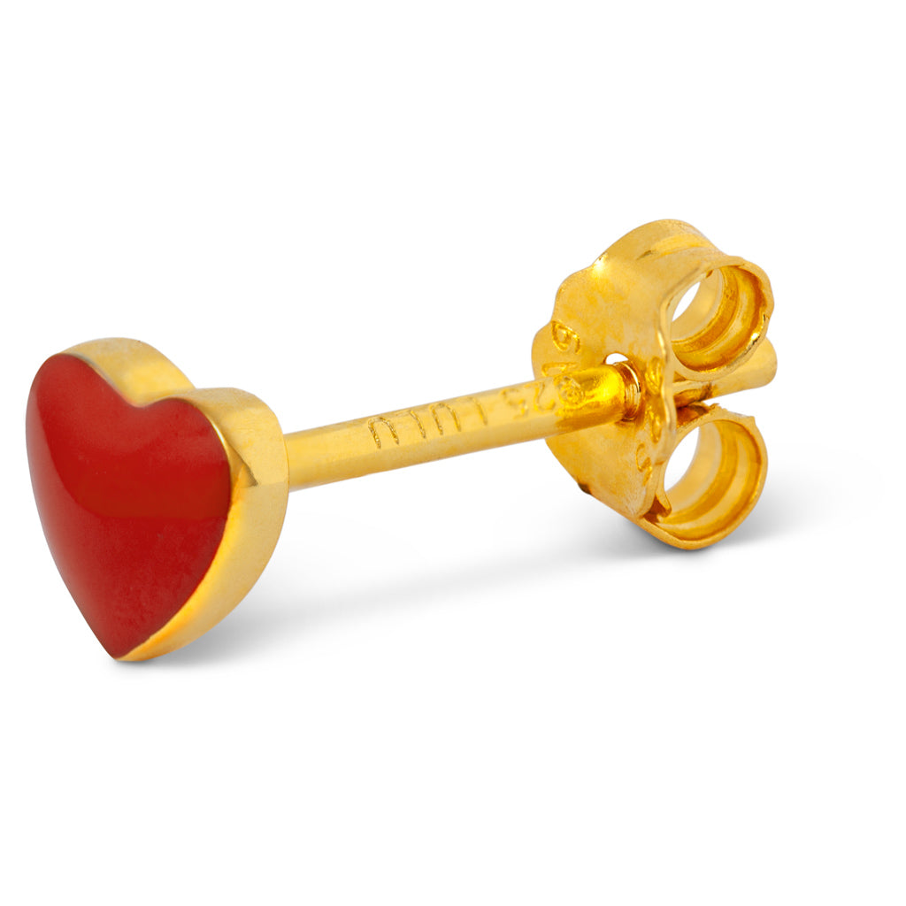 Ørestik - Love U earring - Passion Red