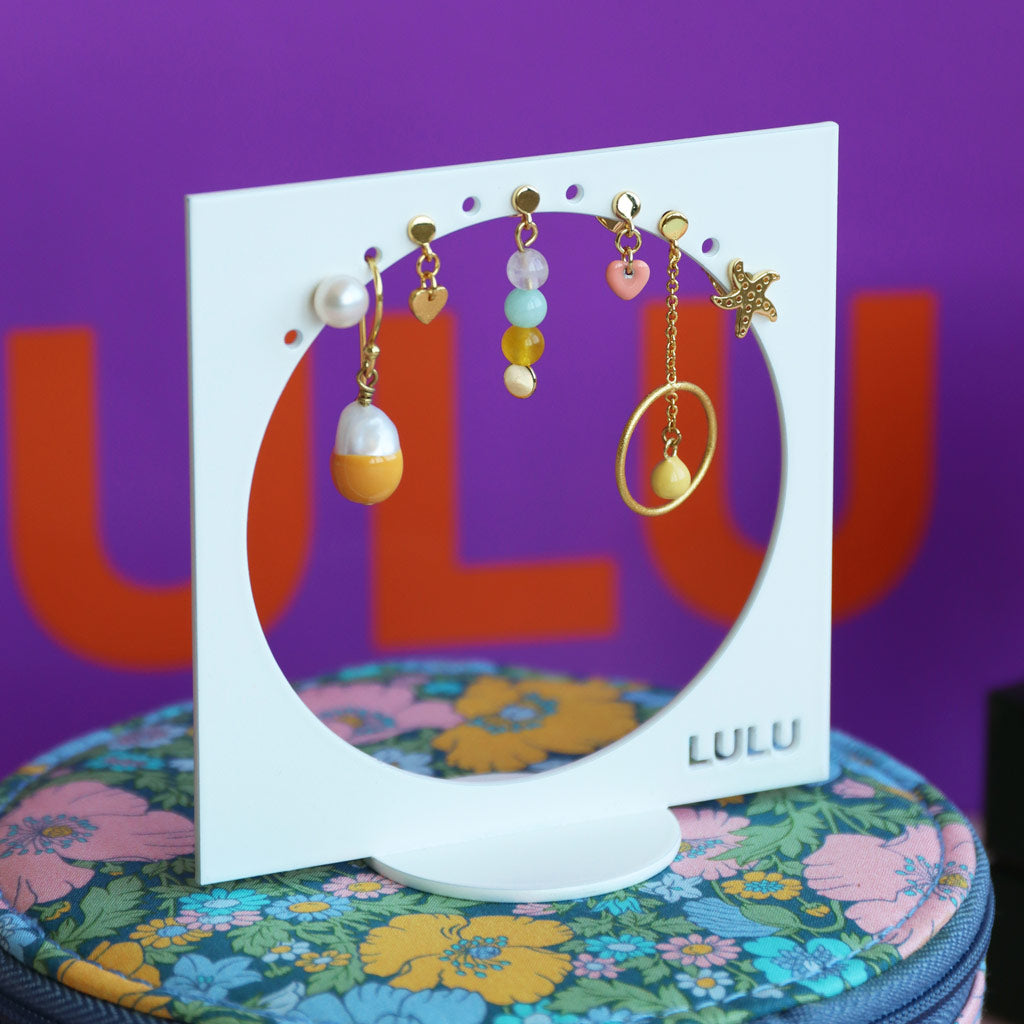 Ørestik - Love U Dangling earring - Gold