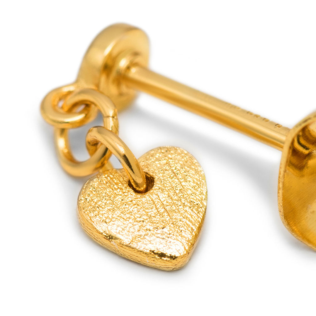 Ørestik - Love U Dangling earring - Gold