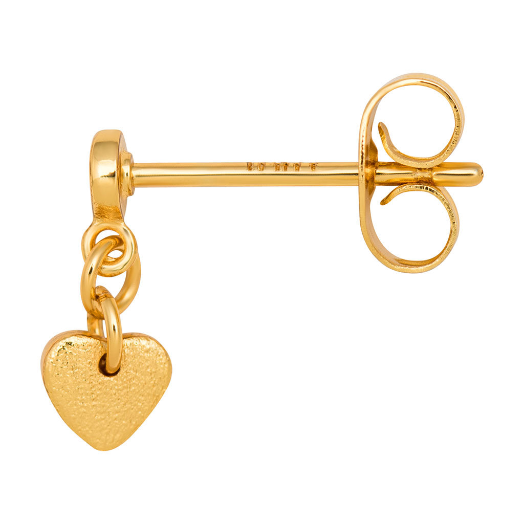 Ørestik - Love U Dangling earring - Gold