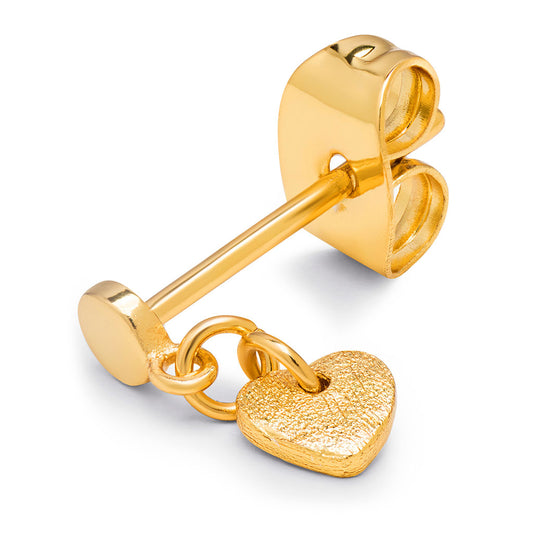 Ørestik - Love U Dangling earring - Gold