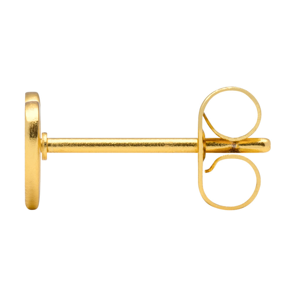 Ørestik - Heart Mom earring - Gold