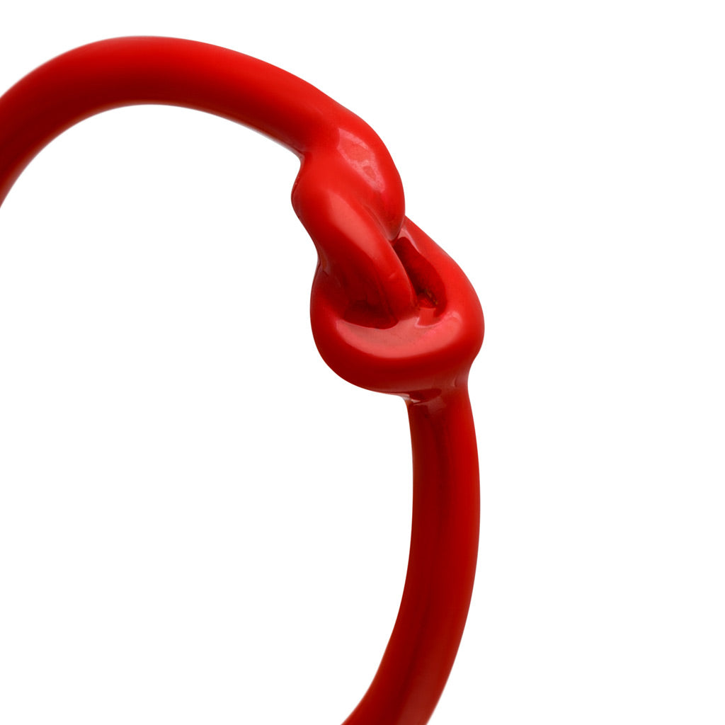 Fingering - Love Knot Ring - Passion Red