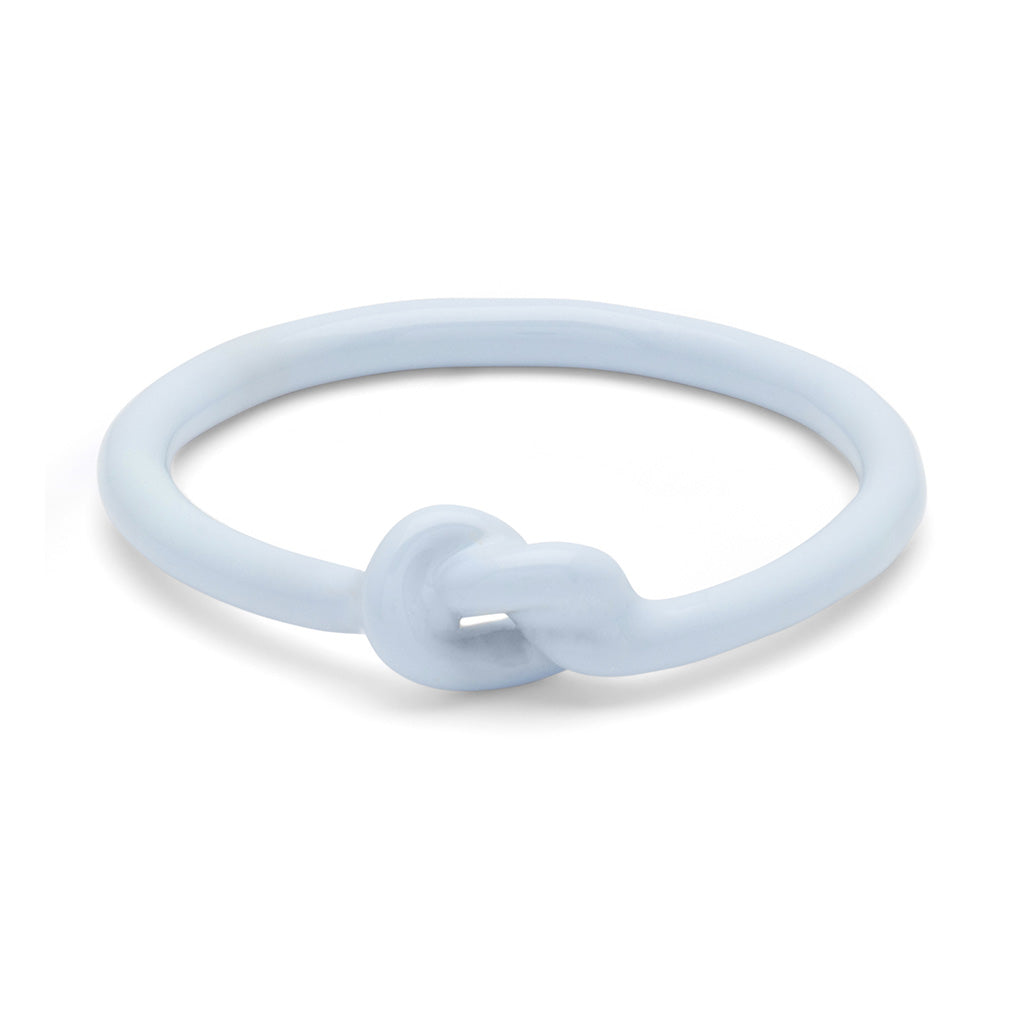 Fingering - Love Knot Ring - Skyride Blue
