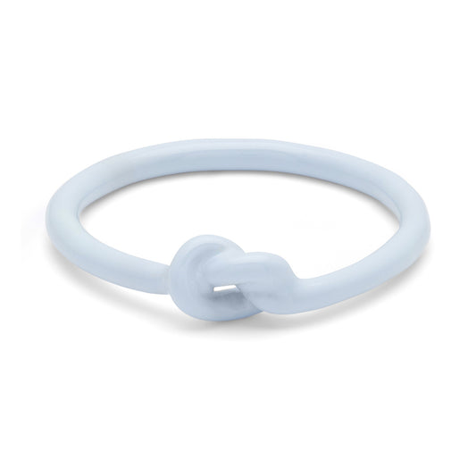 Fingering - Love Knot Ring - Skyride Blue