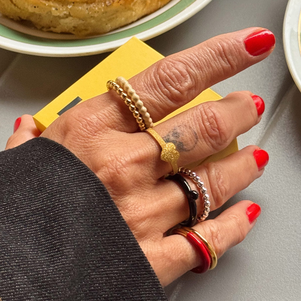 Fingering - Love Ring - Gold