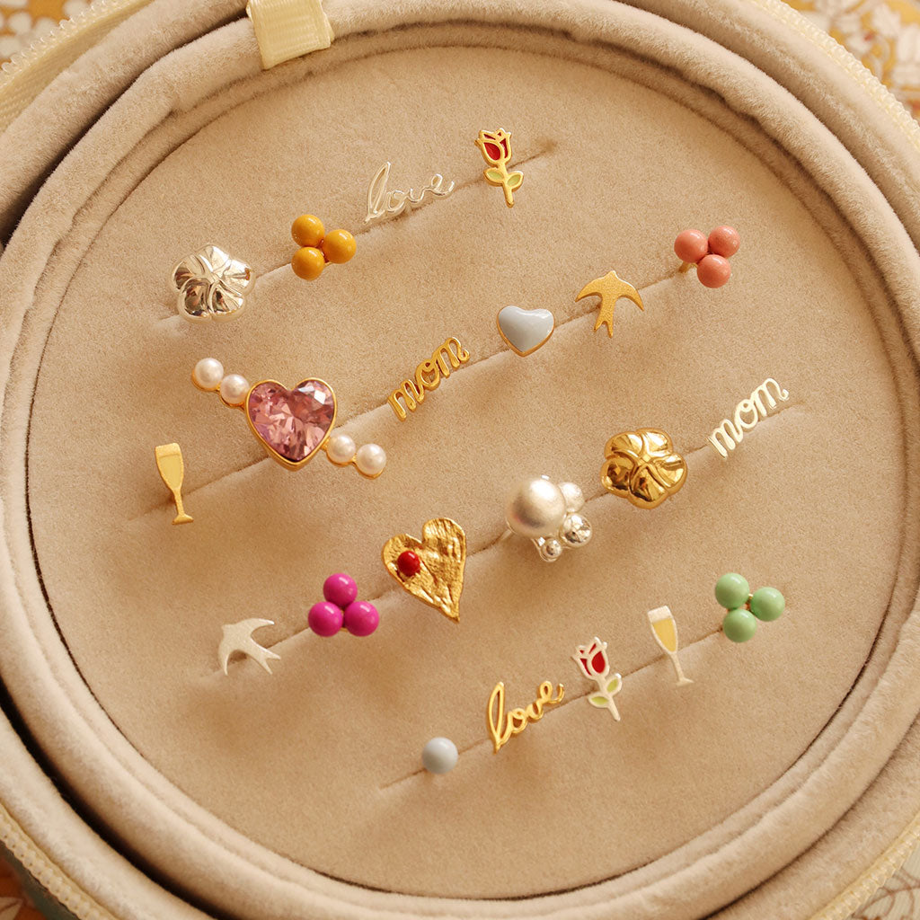 Ørestik - Swallow earring - Gold