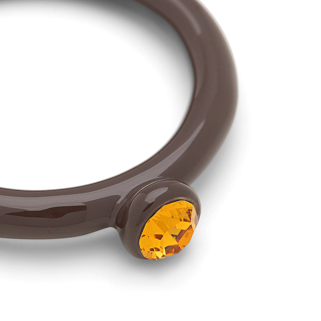 Fingering - Color Ring Crystal - Cocoa Powder