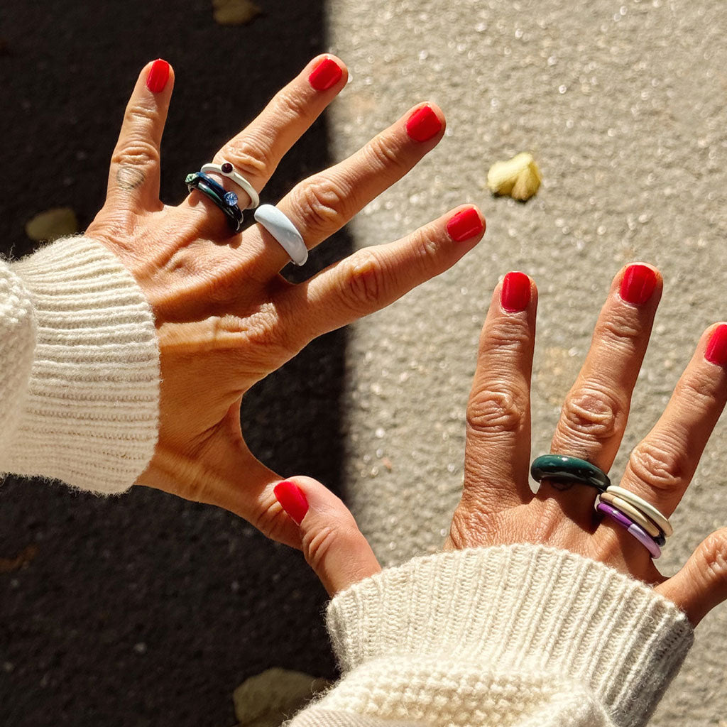 Fingering - Color Ring Crystal - North Sea Green