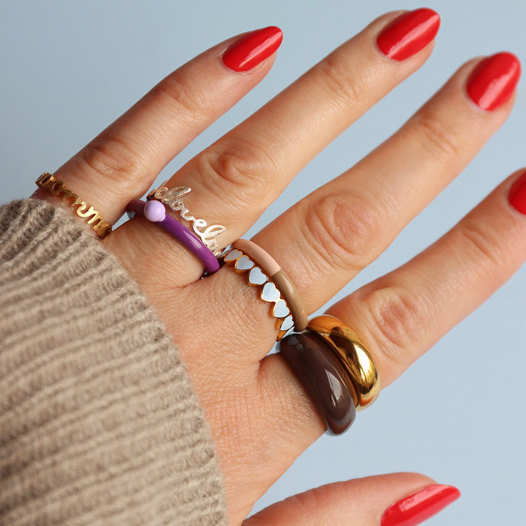 Fingering - Color Ring Chunky - Cocoa Powder