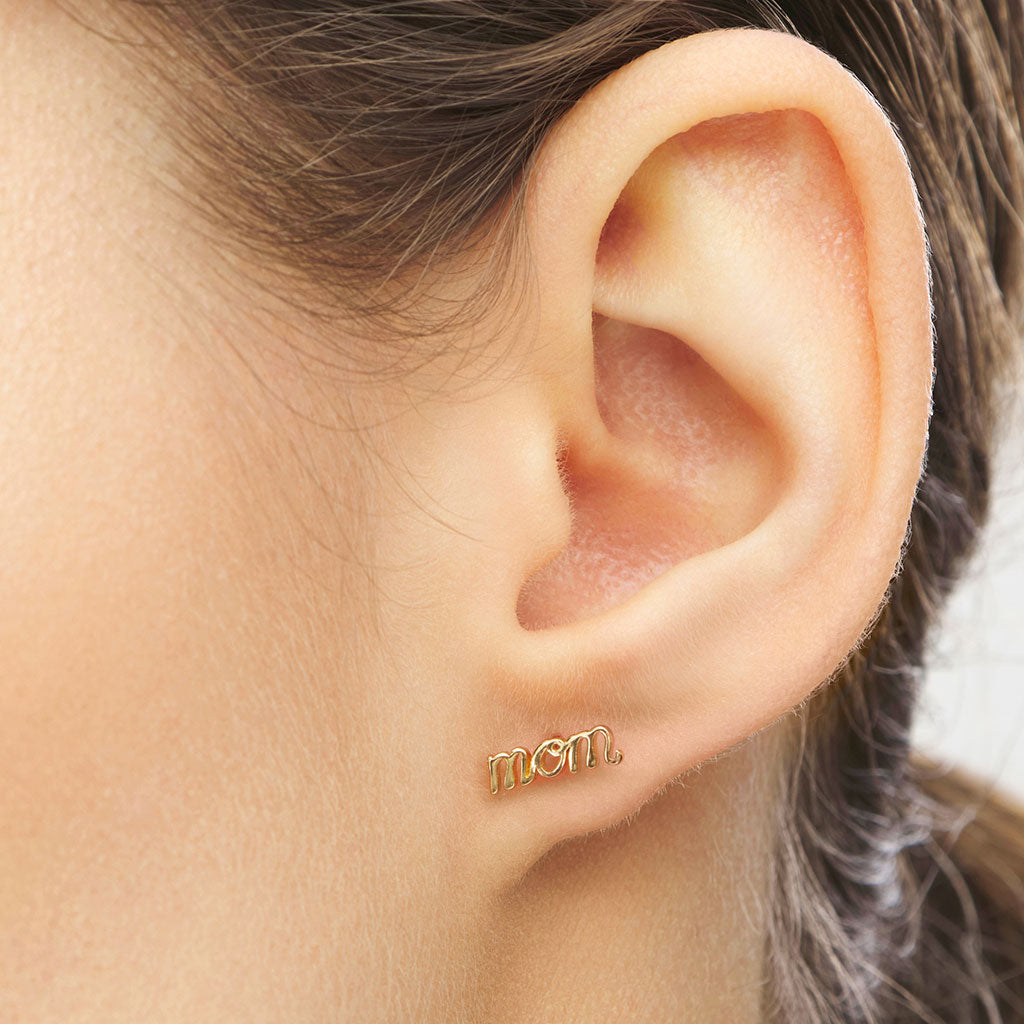 Ørestik - For My Mom earring  - Gold